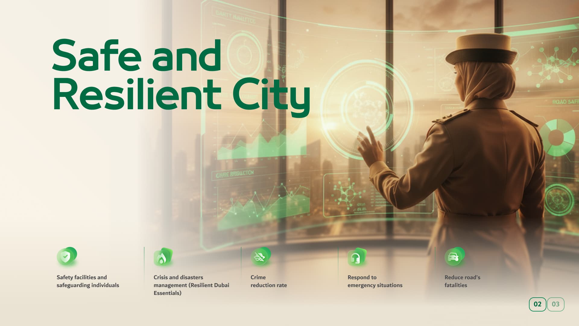 Dubai Police Website Redesign: shipped screen